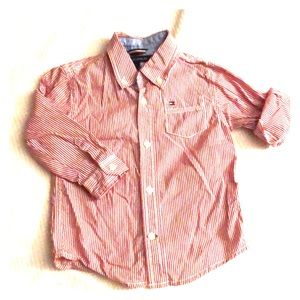 TOMMY striped button down